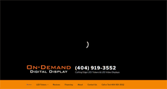 Desktop Screenshot of ondemanddigitaldisplay.com